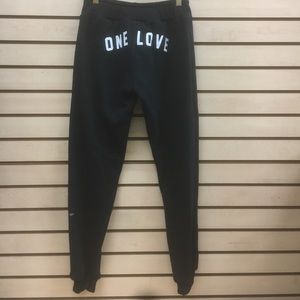Spiritual Ganster black sweatpants one love nwot